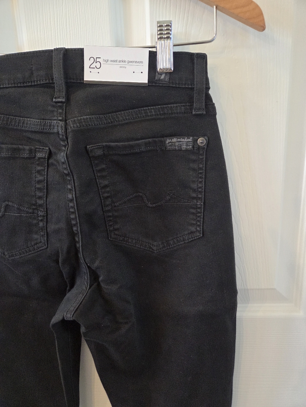7 For All Mankind High Waist Ankle Gwenevere Skinny Jean